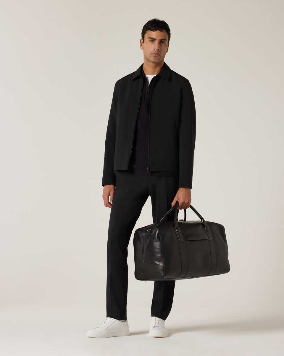 Australian Wool Bomber With Zip Closure, Australian Wool Bomber With Zip Closure, , hi-res